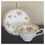 Demitasse Teacups with Saucers by Royal Albert, Hammersly, Wedgwood and Tuscan