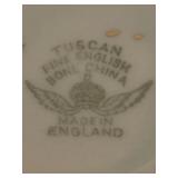 Demitasse Teacups with Saucers by Royal Albert, Hammersly, Wedgwood and Tuscan