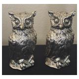 Vintage Owl Motif Salt and Pepper Shakers
