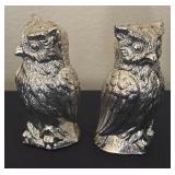 Vintage Owl Motif Salt and Pepper Shakers