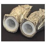 Vintage Owl Motif Salt and Pepper Shakers