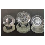 Collection of Clear Glass Plates