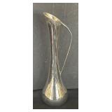 Mid Century Modern Silver Plated Bud Vase