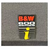 Pair of Bowers and Wilkens 600 Series Speakers