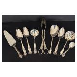 Selection of Vintage Silver Plated Serving Utensils by Rogers Bros, National, Community Plate and More