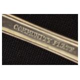 Selection of Vintage Silver Plated Serving Utensils by Rogers Bros, National, Community Plate and More