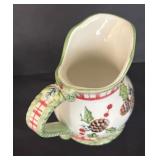 Tracy Porter Winterland Collection Creamer Pitcher and Sugar Dish