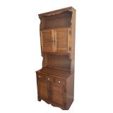 Charming Vintage Sprague Carlton Hutch Cabinet