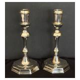 Stunning Silver Plated Candle Holders