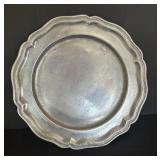 Pretty Pewter and Silver Plated Platters, Petite Plates, Domed Dish and More