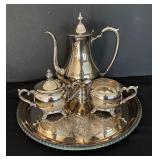 Classy Vintage Silver Plated Coffee / Tea Service