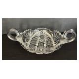 Elegant Crystal and Clear Glass Bowls, Creamer Pitcher, Sugar Dish, Vase and More