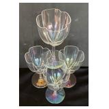Shimmering Iridescent Stemware