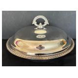Sensational Silver Plated Platter, Casserole Dishes, and Gravy Boat