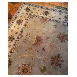 Beautiful Area Rug with Floral Design, 94 x 120 inches