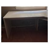 White L Shaped Desk