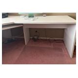 White L Shaped Desk