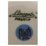 Fancy Teacups and Demitasse Teacups with Saucers by Crown Staffordshire, Limoges of France, Eschenbach and Rosina