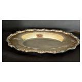 Vintage Silver Plated Platters, Butter Dish, Casserole Dish, Cup and More