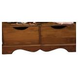 Vintage Pine Wood Wardrobe