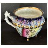 Variety of Vintage Bird, Floral, Fruit Motif Plates, Demitasse Cups and Bowls by Royal Cauldon, Limoges of France, MZ of Bavaria, Ucagco and More