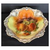 Variety of Vintage Bird, Floral, Fruit Motif Plates, Demitasse Cups and Bowls by Royal Cauldon, Limoges of France, MZ of Bavaria, Ucagco and More