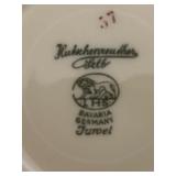 Assorted Vintage Plates and Saucers by Gotham, Elizabethan, Hutschenreuther, Classic Bavaria and More