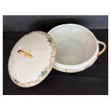 Vintage Royal Schwarzburg German Covered Casserole Dish