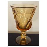 Nine Vintage Fostoria Jametown Water Goblets