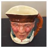 Collection of Petite Toby Mugs / Character Mugs including Uncle Tom Cobleigh, Mr. Micawber, Highway Man and More