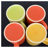 Vibrant Candle Holder / Vase, Candle, Petite Mugs, Yellow Glass Pitcher and More!