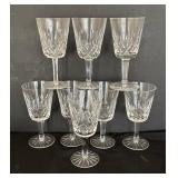 (8) Waterford Crystal Lismore Stemware