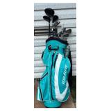 Top Flight Golf Bag with Callaway Golf Clubs