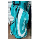 Top Flight Golf Bag with Callaway Golf Clubs