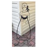 Little Lady Metal Planter Stand