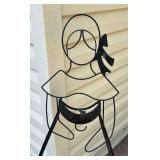 Little Lady Metal Planter Stand