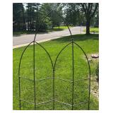 Decorative Metal Yard Trellis