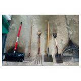 Variety of Long Handled Tools