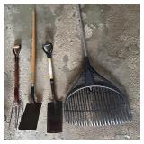 Variety of Long Handled Tools