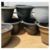 Large Variety of Plastic Plant Pots