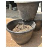 Large Variety of Plastic Plant Pots