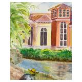 Stunning Original Framed Watercolor Painting