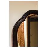 Vintage Wood Wall Mirror