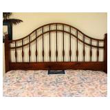 Lovely Vintage Wood Headboard
