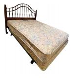 Lovely Vintage Wood Headboard