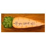 Adorable Easter / Spring Home Decor Including Wood Carved Rabbits