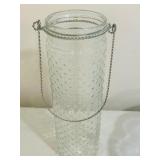 Vintage Gorham Crystal Cake Stand Plate Blue and More