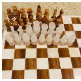 Beautiful Onyx Mexican Chess Set