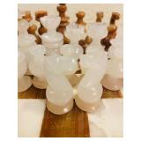 Beautiful Onyx Mexican Chess Set