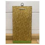 Plaque Reproduction Colonial "Bill of Fare" or Menu from Victualling and Lodging